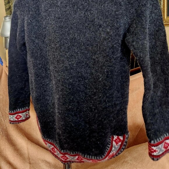 B'ful Vintage Ralph Lauren Cotton/wool blend Note hem, collar, cuffs Collar tie - Picture 2 of 4